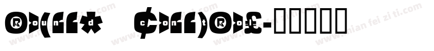 round control字体转换